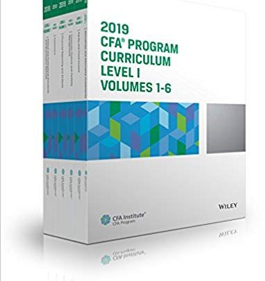 دانلود کتاب CFA Program Curriculum 2019 کتاب برنامه دوره CFA برنامه 2019 سطح I جلد 1-6 مجموعه جعبه ایبوک ISBN-10: 1946442259 ISBN-13: 978-1946442253